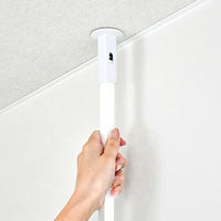 足立製作所 簡単つっぱり ラダーラック【幅60cm】/ホワイト 2379WH 1個（直送品）