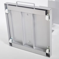 足立製作所 Tsum dock ブックタワー【隠しキャスター付・プレミアム10段】/シルバー DS145SV 1個（直送品）