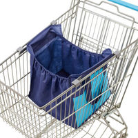 内海産業 エコバッグ プラスチックスマート ショッピングカートバッグ1個 2700431 1ケース(48個(1個×48))（直送品）