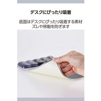 マウスパッド リストレスト付 パームレスト 透明ゲル MP-BPGLBK エレコム 1個（直送品）