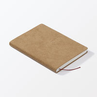 無印良品 スエード調月曜始まりマンスリー ウィークリースケジュール帳 ２０２５年１２月 Ｂ６ ベージュ 良品計画