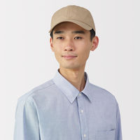 無印良品 ＵＶカットコットンツイル キャップ ５５～５９ｃｍ ダークベージュ 良品計画