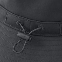 無印良品 ＵＶカット透湿撥水防水テープ使いサファリハット ５６．５～５９ｃｍ 黒 良品計画