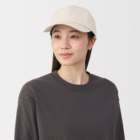 無印良品 ＵＶカット透湿撥水防水テープ使い キャップ ５５～５９ｃｍ アイボリー 良品計画