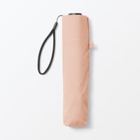 無印良品 晴雨兼用 軽量 折りたたみ傘 親骨の長さ５０ｃｍ ライトピンク 良品計画