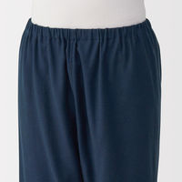 無印良品 レディース 婦人 脇に縫い目のない 二重ガーゼ長袖パジャマ 婦人ＸＬ ダークネイビー 良品計画