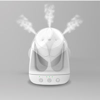 TOPLAND（トップランド） 加湿器 パーソナル 左右自動首振り 吸水スティック5本付 SH-KJ50 WT 1台