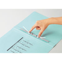 コクヨ ソフトカラーファイル 樹脂製とじ具 A4縦 15m フ-1-1 1個