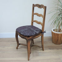 川島織物セルコン ジオメドリ シートクッション 幅450×奥行430×高さ50mm ブラウン LN1364_98BR 1枚（直送品）