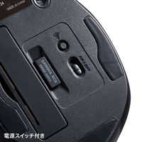サンワサプライ 高速スクロールハイパーブルーLEDマウス MA-WBTBL192BK 1個（直送品）