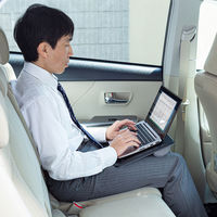 サンワサプライ ひざ上テーブル(W370×D45×H265mm) MPD-HTB01BK 1個（直送品）