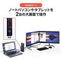 ドッキングステーション　USB3.0×2　USB2.0×4　HDMI×2　RJ-45×1　USB-CVDK7　サンワサプライ　1個（直送品）