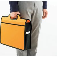 ライオン事務器 オフィスキャリングバック ビジカル A4ヨコ型 BK-353B 赤(レッド) 12900 1冊