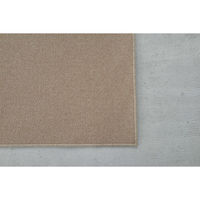 スミノエ コンシェルジュ ウールスコット プレーン 防炎 ラグ WS104 1000×1400mm ベージュ 1枚（直送品）