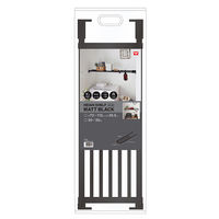 平安伸銅工業 パワフル 突ぱり棚 マットブラック TAI-1B 1個