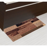 ベストコ ぷにぷにキッチンマット 45×120 ミックスウッド ND-9852 1個