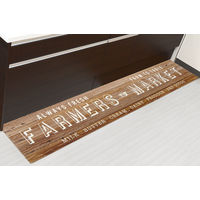 ベストコ ぷにぷにキッチンマット 45×220 ファーマーズマーケット ND-9875 1個