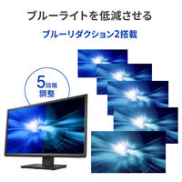 アイ・オー・データ機器 23.8インチ ワイド液晶モニター 画面回転機能/上下昇降機能 LCD-DF241EDB-F 1台（直送品）