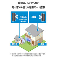 WiFiルーター AX3000 Wi-Fi6 IPv6(IPoE)対応 ブラック WRC-W602-B エレコム 1個（直送品）