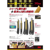 スリーエム ジャパン スコッチチタンコートカッター替刃S10枚 TI-CRS10 1セット(5組)（直送品）