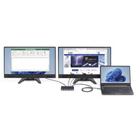 サンワサプライ ドッキングステーション(HDMI×2画面出力・LAN端子なし) USB-CVDK17 1個