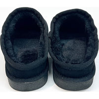 MEI(メイ) カジュアル シューズW MOUTON LIKE SLIPPERS L ＢＬＡＣＫ SHL253109 1足（直送品）