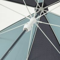 (らこれキッズ)レイン長傘 50cm ネイビー LAKOLE/ラコレ