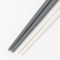 (らこれキッズ)ブロックロゴ箸セット チャコール LAKOLE/ラコレ