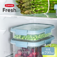 カーバー（CURVER）スマートフレッシュ 保存容器 長方形 700ml 電子レンジ対応 1個 藤栄