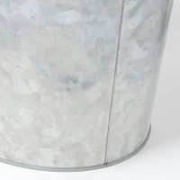 ブリキバケツL(HOUSEHOLD GOODS) シルバー studio CLIP