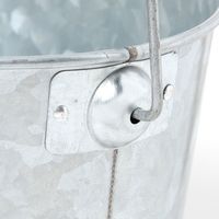 ブリキバケツM(HOUSEHOLD GOODS) シルバー studio CLIP