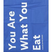 ショッピングトート(PUDDING BEFORE DINNER) ブルー studio CLIP