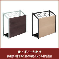 Y2K 傘立て 24本 ブラック / ナチュラル US-0625-BKNA 1台（直送品）