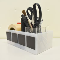 マグエックス 超強力マグネットシート【滑り止め加工】粘着付 2片 AGWF-2 1枚