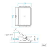 サンワサプライ エルゴノミクスフットレスト（足置き台） MR-FR3N 1個（直送品）