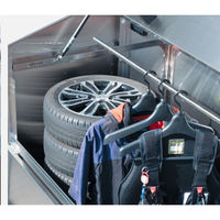 【お客様組立品】カイスイマレン 大形野外用ステンレス製ゴミステーション　鍵付 SUK1000鍵付き 1台（直送品）