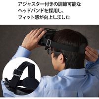 VRゴーグル ピント調整 目幅調節 スマホ 4.8～7インチ対応 ブラック VRG-M02BK エレコム 1個