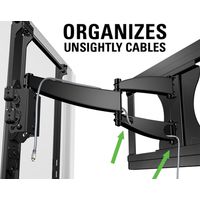 SANUS テレビ壁掛け金具 フルモーション型ウォールマウント (37 - 55 V型) VMF620-B2 1セット（直送品）