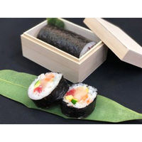 木具輪 高級桐箱　太巻き寿司ハーフサイズ用　外寸122×87×H63mm SD197111-100 1箱(100個)（直送品）