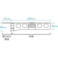 サンワサプライ データホルダー(ブラック) DH-210BKN 1個