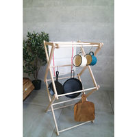 グローバルアロー たためる 木製物干しタワー H04-5013 BIERTA Clothes Dryer　1個（直送品）