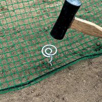 第一ビニール 防獣ネットアンカー杭20cm 4968438024370 1個（直送品）