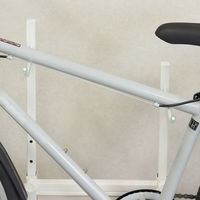 MOJYU 自転車スタンド レック 1台用 ホワイト/ホワイト木目 BCD-002 1台（直送品）