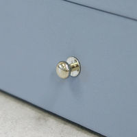 MOJYU ジュエリーボックス ゲージ 2段 ゼニスブルー JWB-003 1台（直送品）