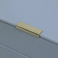 MOJYU ジュエリーボックス ゲージ 3段 ゼニスブルー JWB-010 1台（直送品）