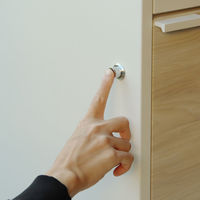 MOJYU メイジー 宅配ボックス付ポスト メイジー ホワイト/ホワイト木目 1台（直送品）