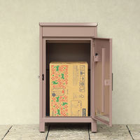 MOJYU バルド 宅配ボックス テラコッタ 1台（直送品）