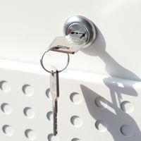 MOJYU ローザ スタンドポスト ホワイト 1台（直送品）