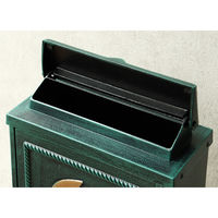 MOJYU コトリノ 鋳物スタンドポスト グリーン 1台（直送品）