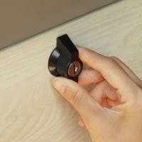 MOJYU シモン スタンドポスト ミルクティーベージュ/ホワイト木目 1台（直送品）